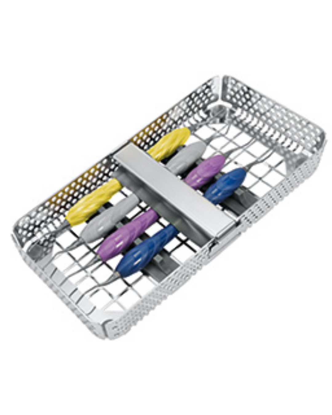 1 - ERGO DESIGN GRACEY Set M5 avec embouts en titane, composé de, Gracey : 1/2M5Ti, 7/8M5Ti, 11/12M5Ti, 13/14M5Ti en 1/3 tray neuf-0