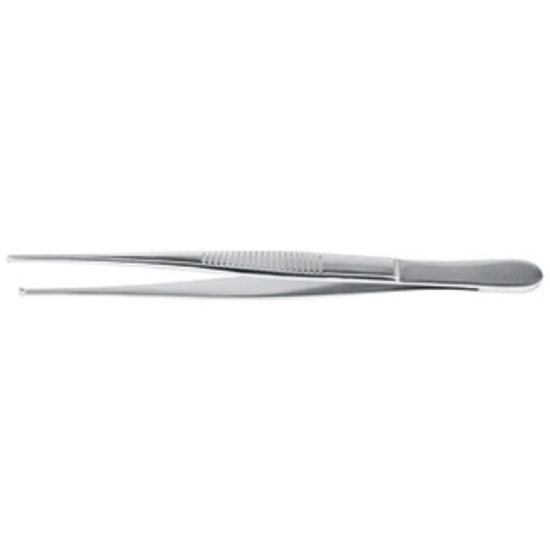 Chirurgie. Pince étroite 1x2 dents, 1.7 mm, 14 cm-0