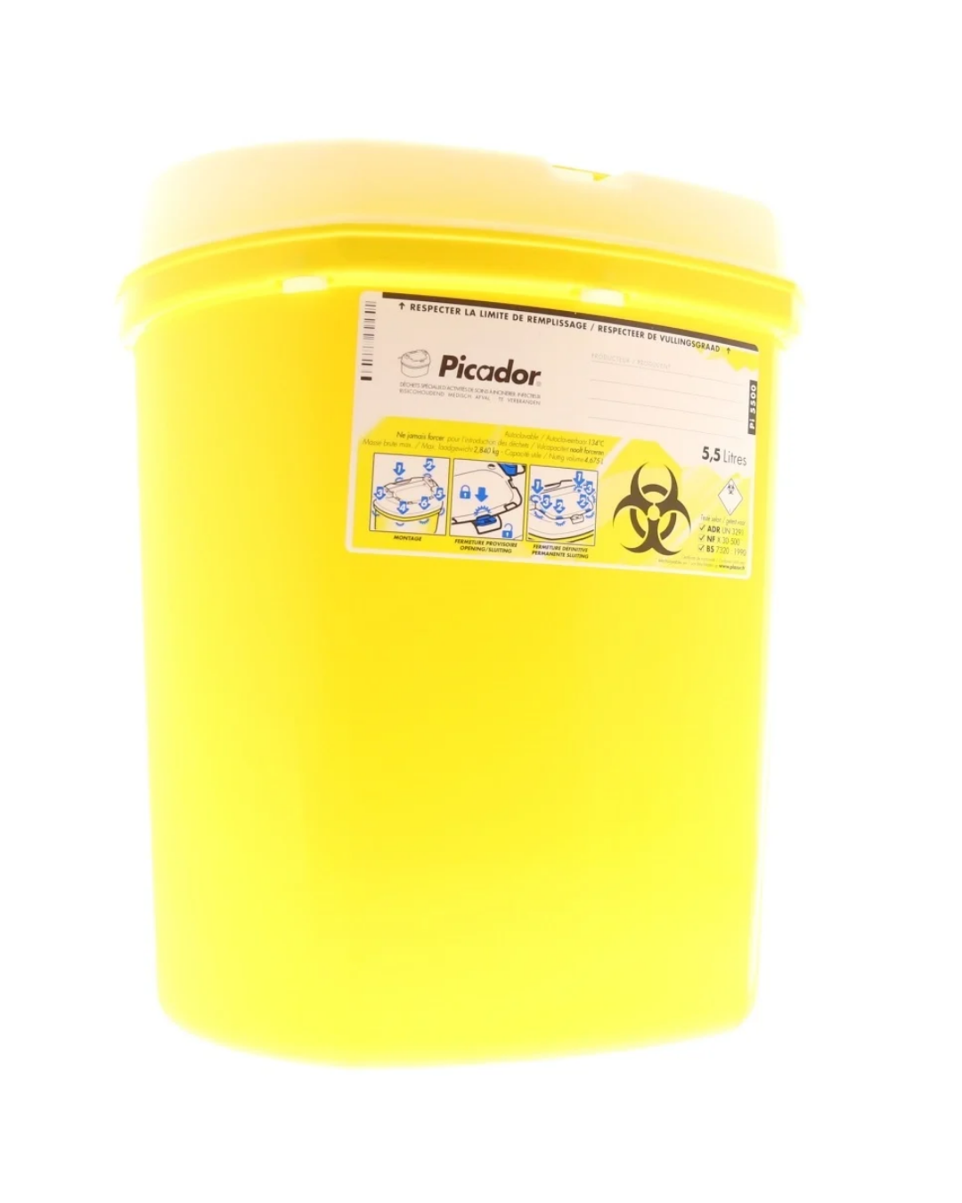 Collecteur D'aiguilles Jaune-0