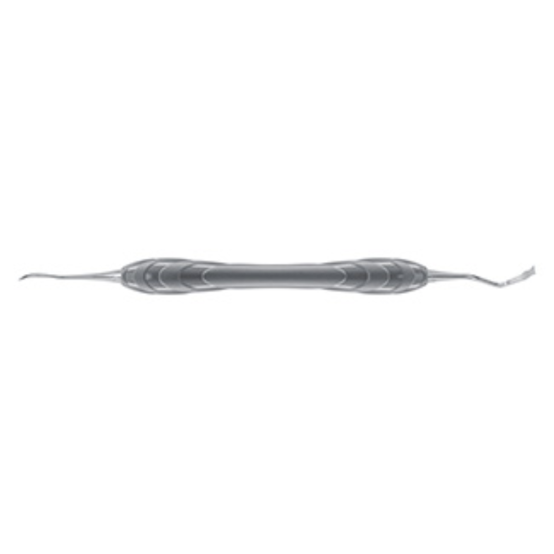 Combiné d’instruments Dissection Tip M4 x 0.5, insert dorsal 90° Bar Ergo Grip Grey-0