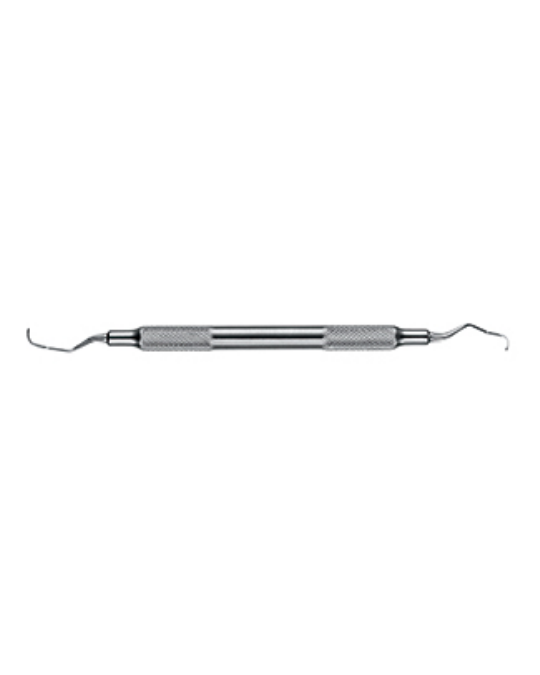 Curette parodontale - 3/4 LONGUE pour Prémolaires / Molaires 17cm Manche Rond-0
