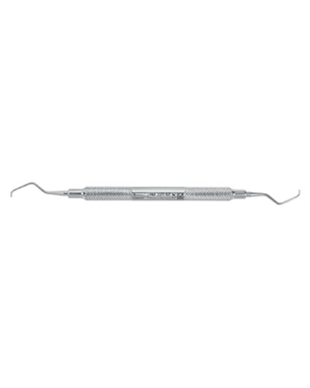 Curette parodontale 7/8 GRACEY-MINI détartrage profond pour prémolaires et molaires buccales/linguales, coudée 10cm-0