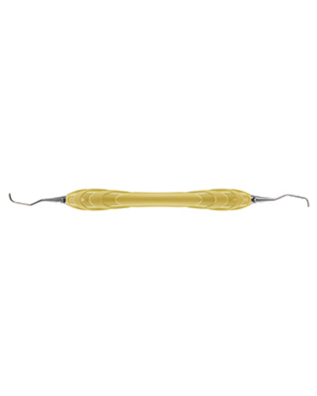 Curette spéciale GRACEY - 5/6 dents antérieures jaunes, prémolaires plus inclinées, 16 cm-0