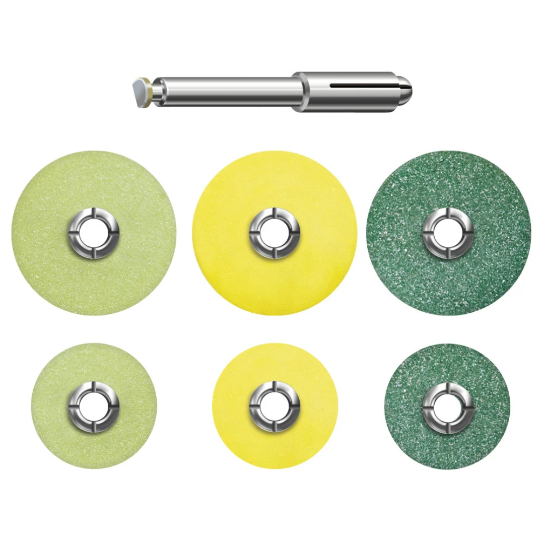 Disques souples à polir et à finir, pour tous types de polissages et de finitions.-0