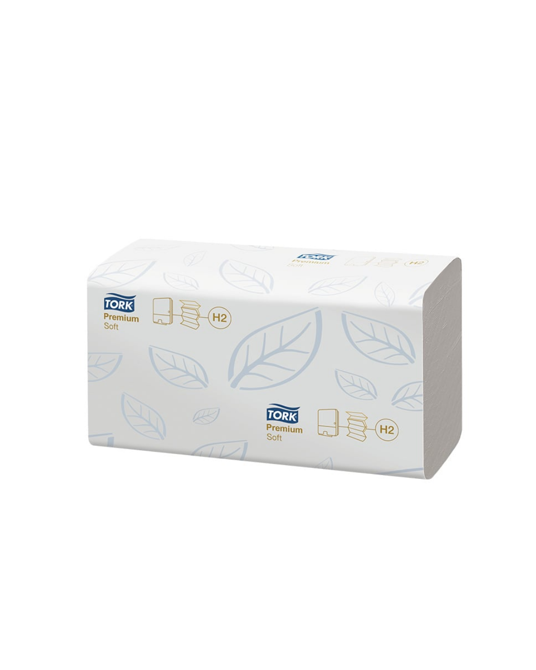 Essuie-mains H2 Xpress enchevêtrés doux et extra doux pliés M 21x34 cm (21x110)-1