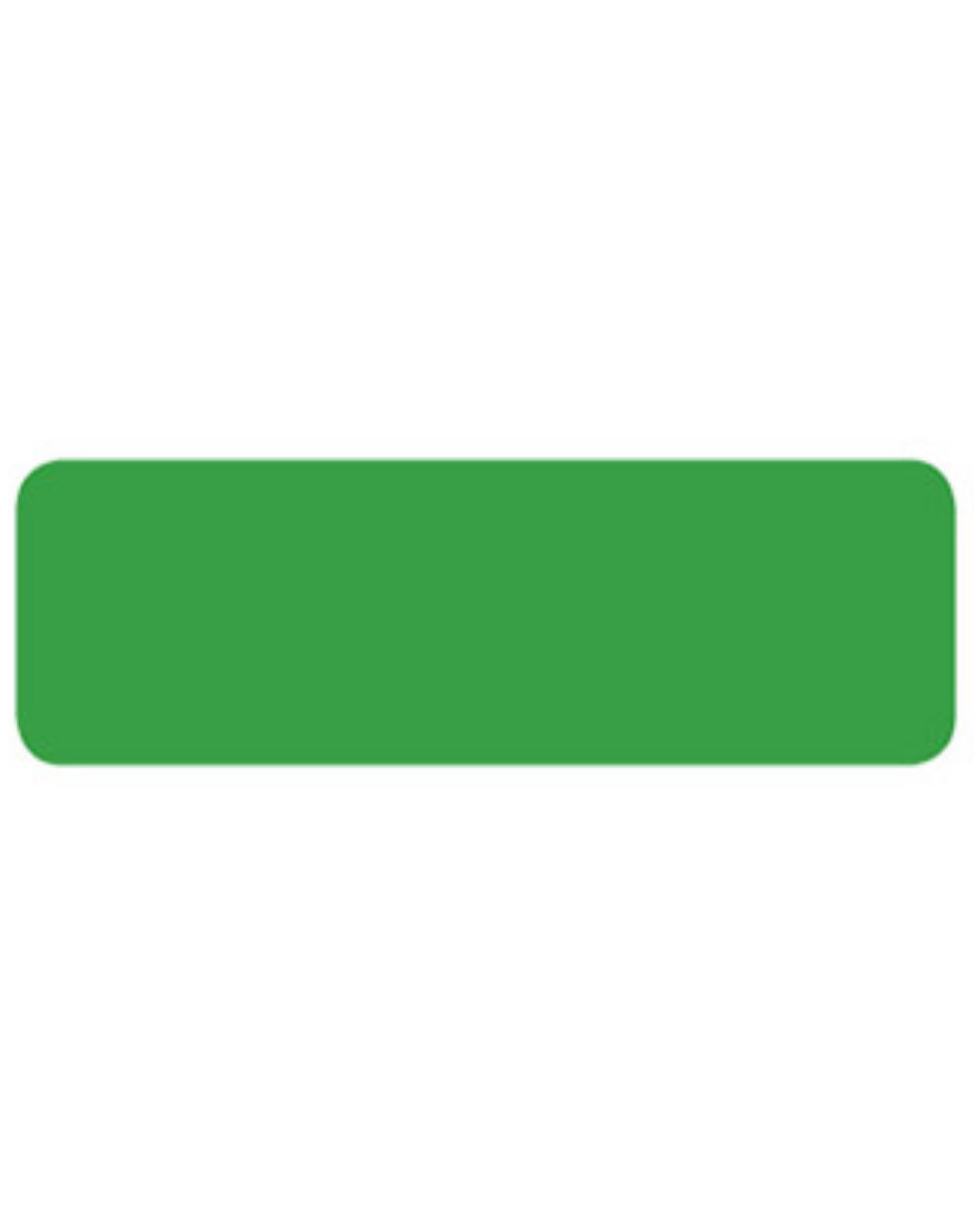 Étiquette verte pour 2606 + 2607-0