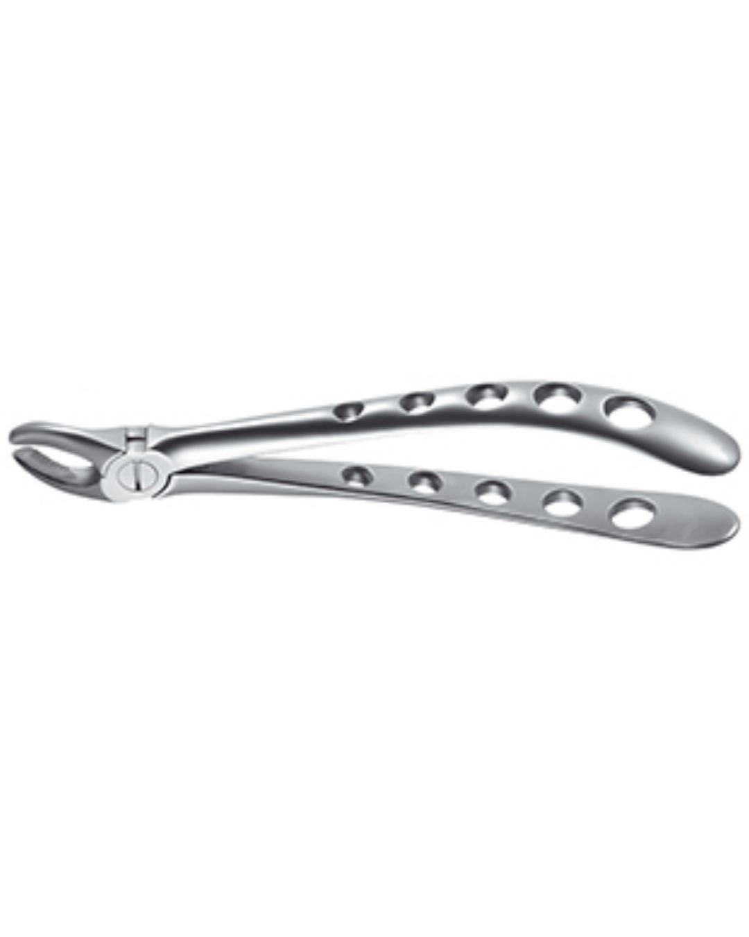 Forceps, Engl. Modèle, fig. 17 pour les molaires supérieures droites Tac-Traction, 16cm-0