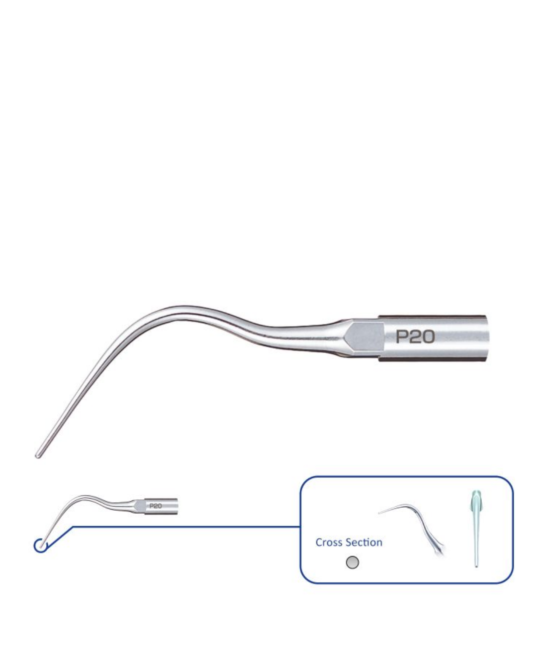 Insert Détartrage P20 Pour Varios Nsk-0