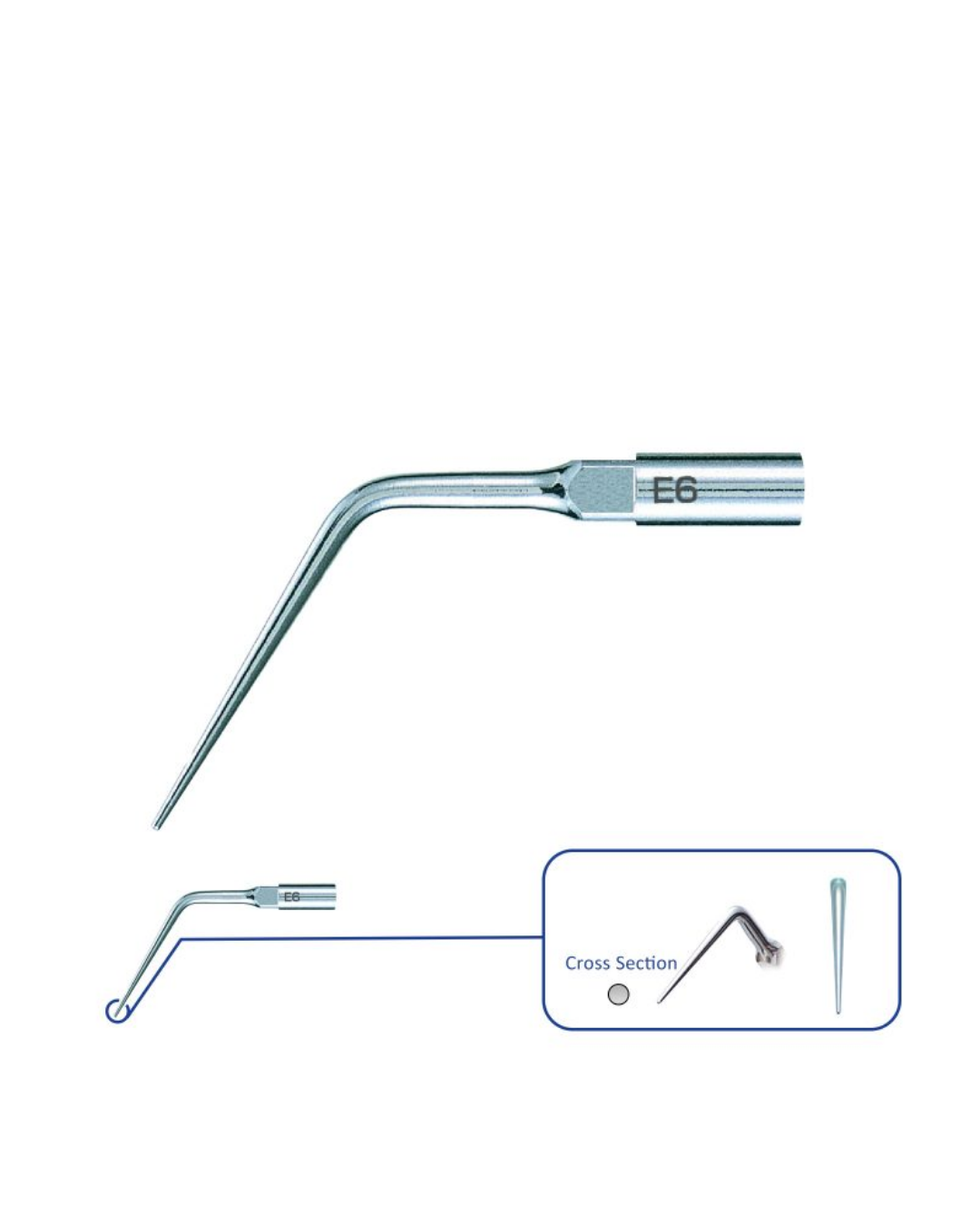 Insert Endodontie E6 Pour Varios Nsk-0