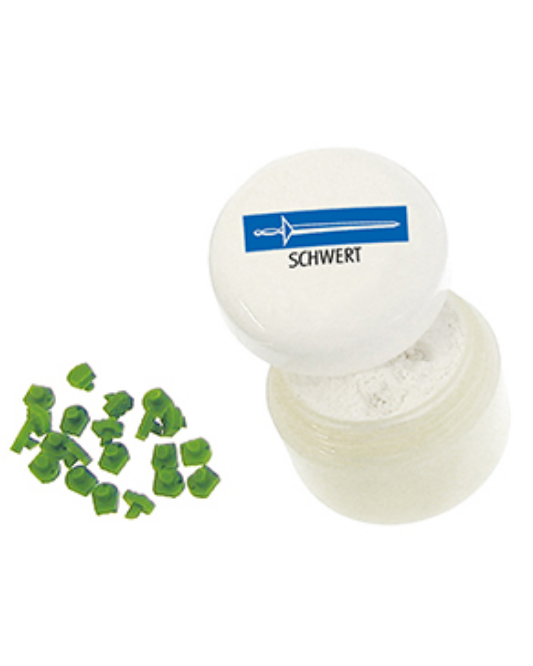 Inserts en plastique (40 pièces) et adhésif en poudre 10g pour 4930-0