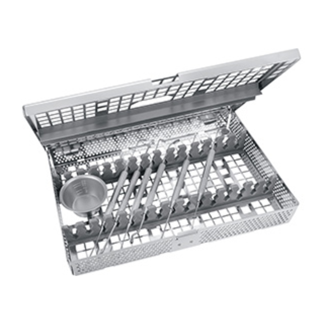 Jeu de curettes d’élévation des sinus dans le protecteur SCHWERT. Extrémités de travail flexibles et poignée creuse-0