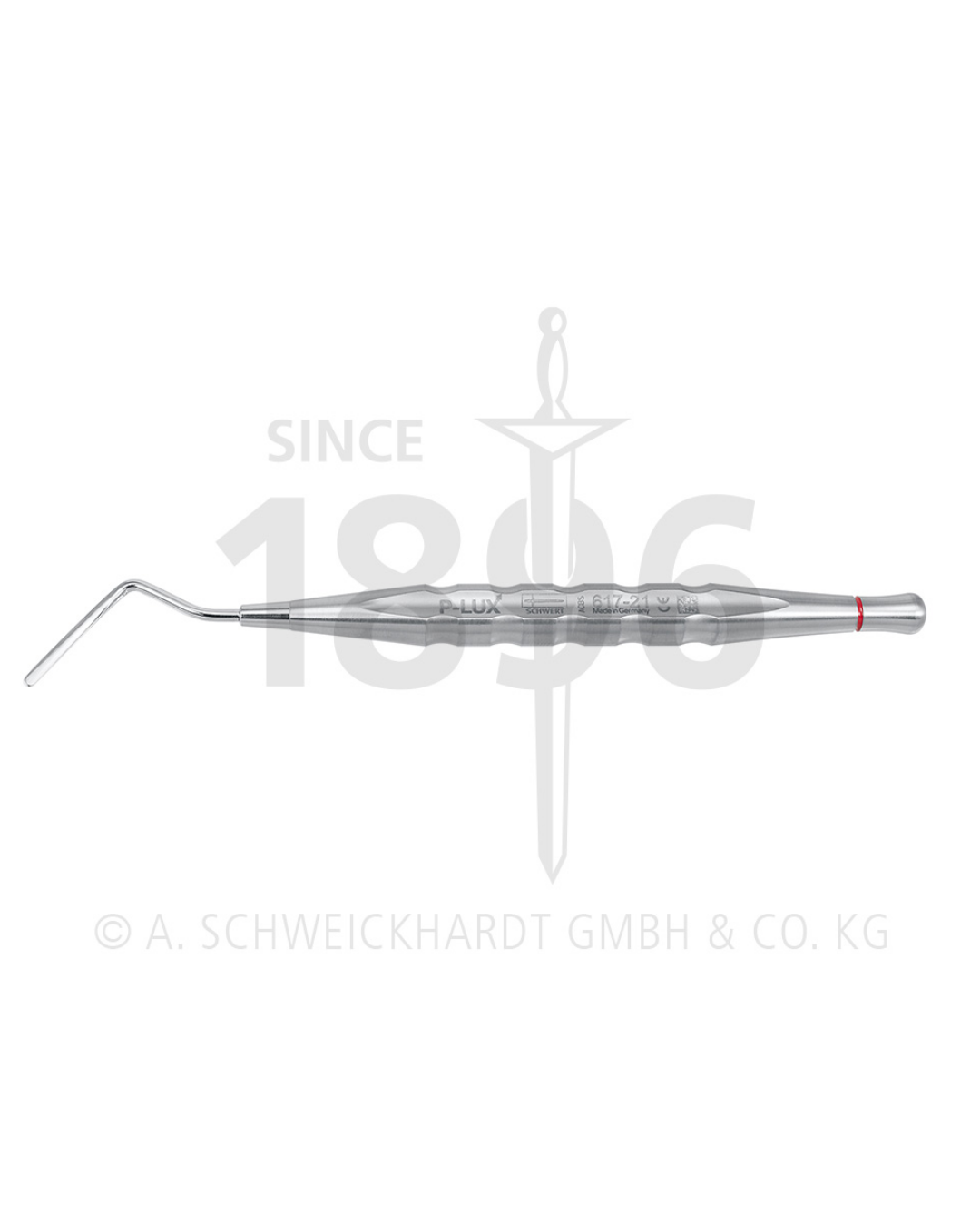 Périotome P-Lux, flexible, pointe incurvée 16,8cm-0