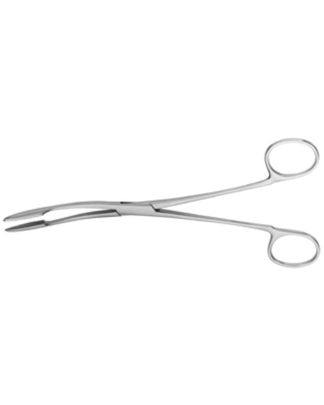 Pinces à pansements, courbées GROSS 20 cm sans verrouillage-0