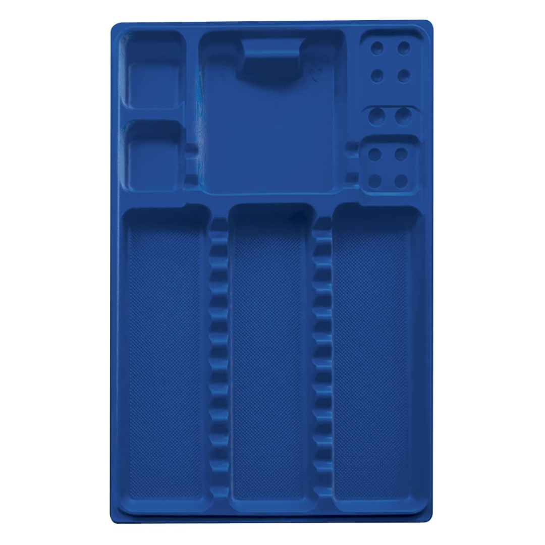 Plateaux jetables blancs & colors. Lot de 400-3