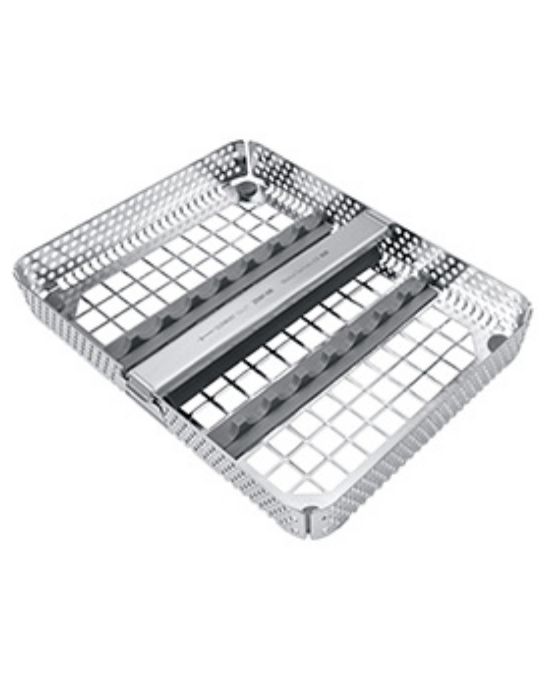SCHWERT Protector-Tray, 1/2 pour 8 instruments avec 2 supports d’instruments et 1 dispositif de retenue, 178 x 140 x 24 mm-0