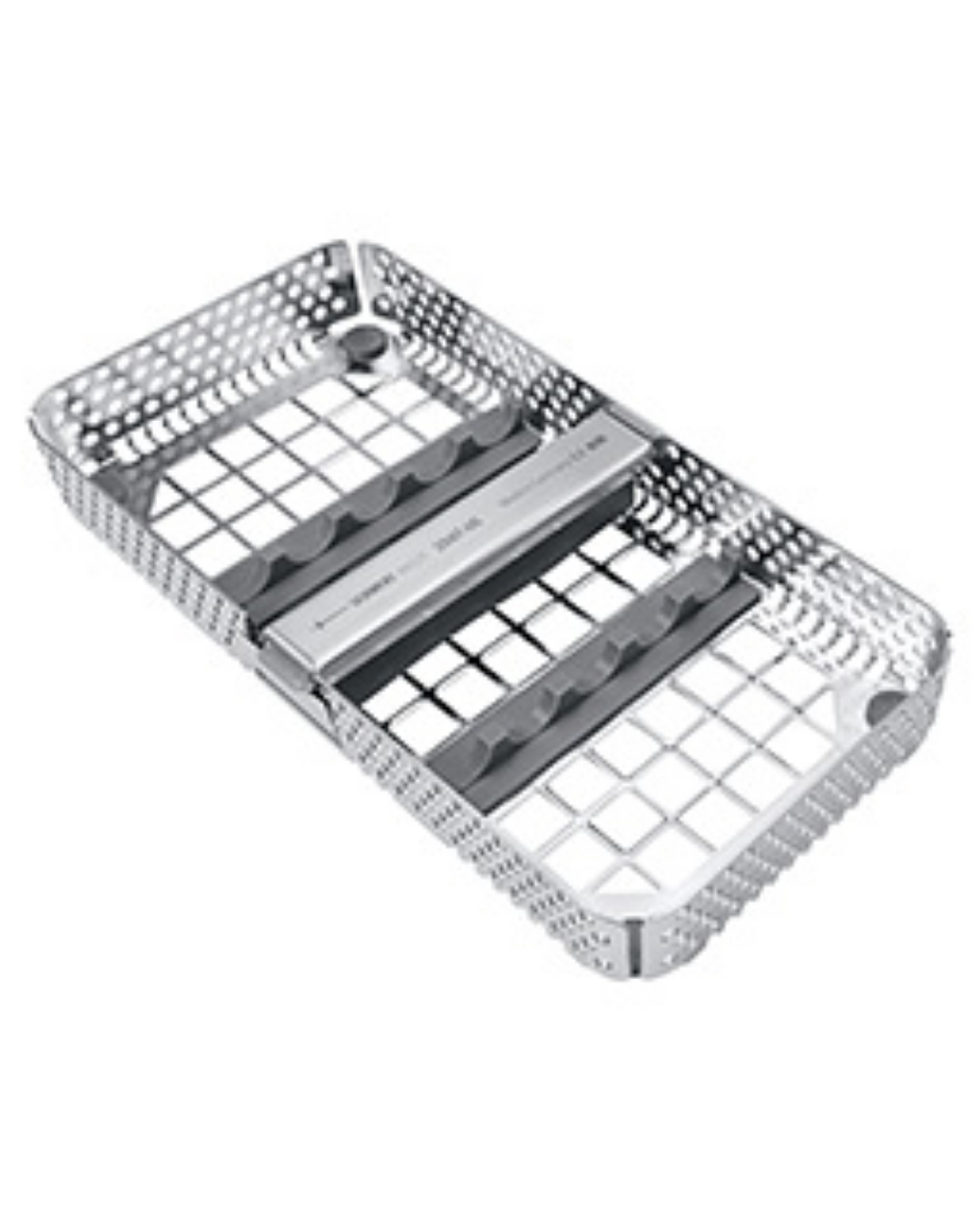 SCHWERT Protector-Tray, 1/3 pour 5 instruments avec 2 supports d’instruments et 1 dispositif de retenue, 178 x 90 x 24 mm-0