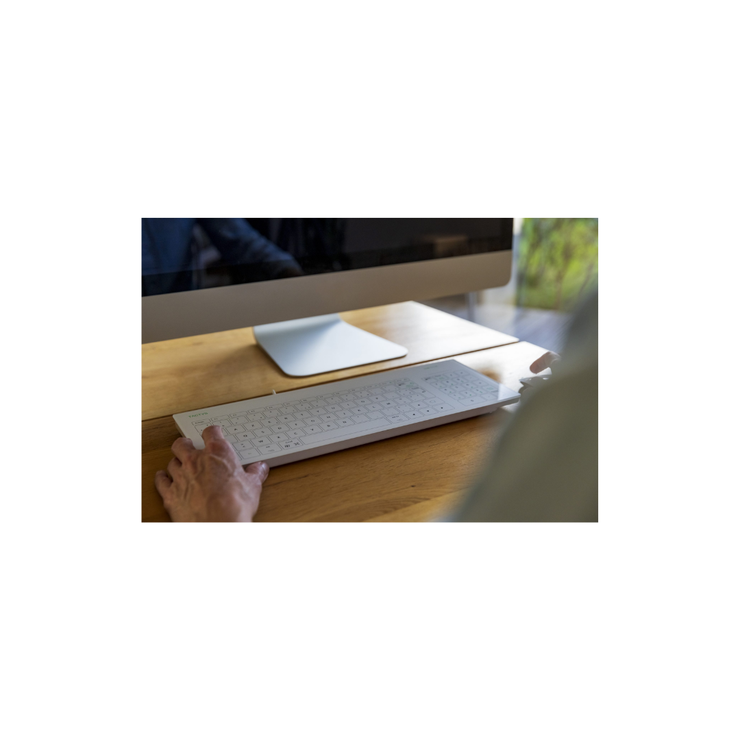 Slim 1007 : clavier sans fil avec pavé numérique-2