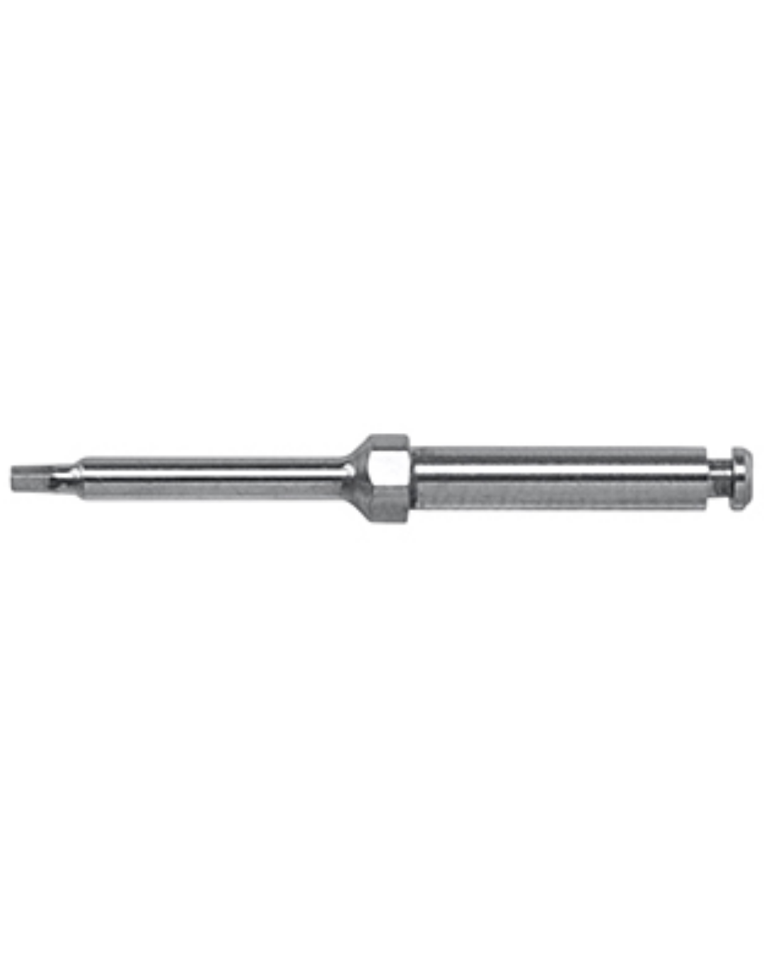 Tournevis long avec raccordement dentaire hexagonal SW 0.09mm IMPLA, Tiolox, Bredent, XIVE-0