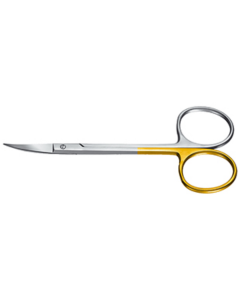 Ciseaux courbes 11,5 cm SUPERCUT un tranchant micro-dentelé