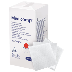 Compresses Medicomp non tissées stériles