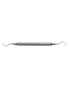 Curette parodontale 9/10 GRACEY Pour prémolaires/molaires, buccales/linguales très fortement inclinées 17cm