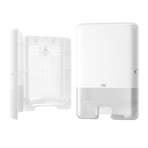 Distributeur H2 pour essuie-mains enchevêtrés TORK - Blanc