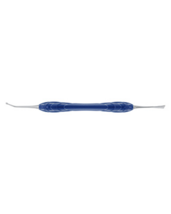 Élévateur 2,5 mm, couteau papillaire 4 mm, manche Sword Ergo, bleu