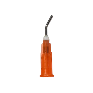 Embouts flow avec pointe metallique courbée - 18 gauge