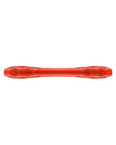 ÉPÉE POIGNÉE UNIVERSELLE ERGO DESIGN Peek à double extrémité, M4x0,5 pour inserts interchangeables, 100mm / rouge-magenta clair