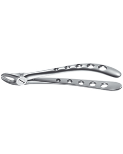 Forceps, Engl. Modèle, fig. 18 pour les molaires supérieures gauches Tac-Traction