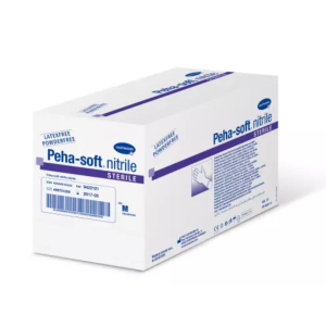 Gants stériles nitrile - Peha-Soft - boîte de 50 paires