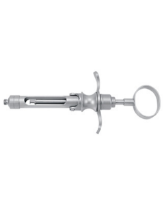 Seringues d’injection 1,8cc, en acier inoxydable métrique, aspiration rhombique