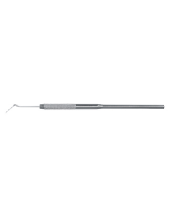 Sonde dentaire manche rond asymétrique 15cm Fig. 9