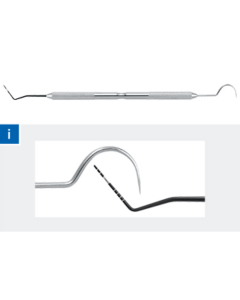 Sondes de mesure de poche, poignée ronde, 17 cm, graduation à double extrémité 1/2/3/5/7/8/9/10