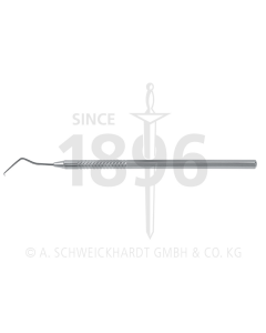 Sondes dentaires à une extrémité Fig. 17 Manche octogonale 15 cm