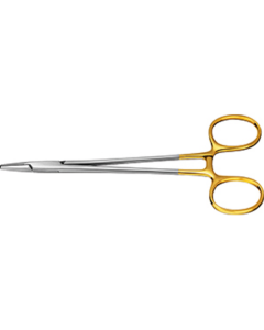 TC Porte-aiguilles CRILE-WOOD, 15cm Suture taille 3/0-4/0, largeur : 2,2mm avec inserts en carbure de tungstène