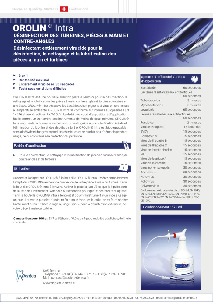 Documentation Orolin Intra - OCC